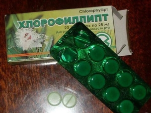 таблетки хлорофиллипт